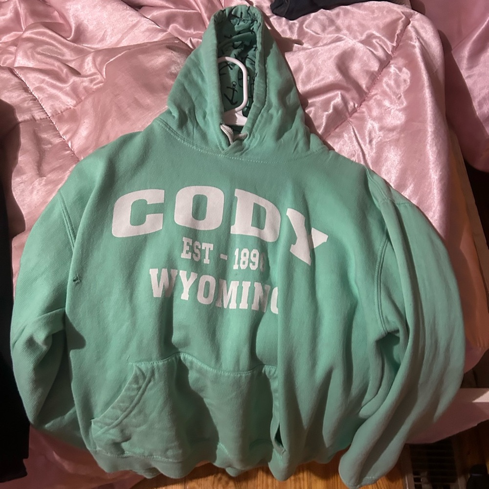 Women's Mint Green Hoodie